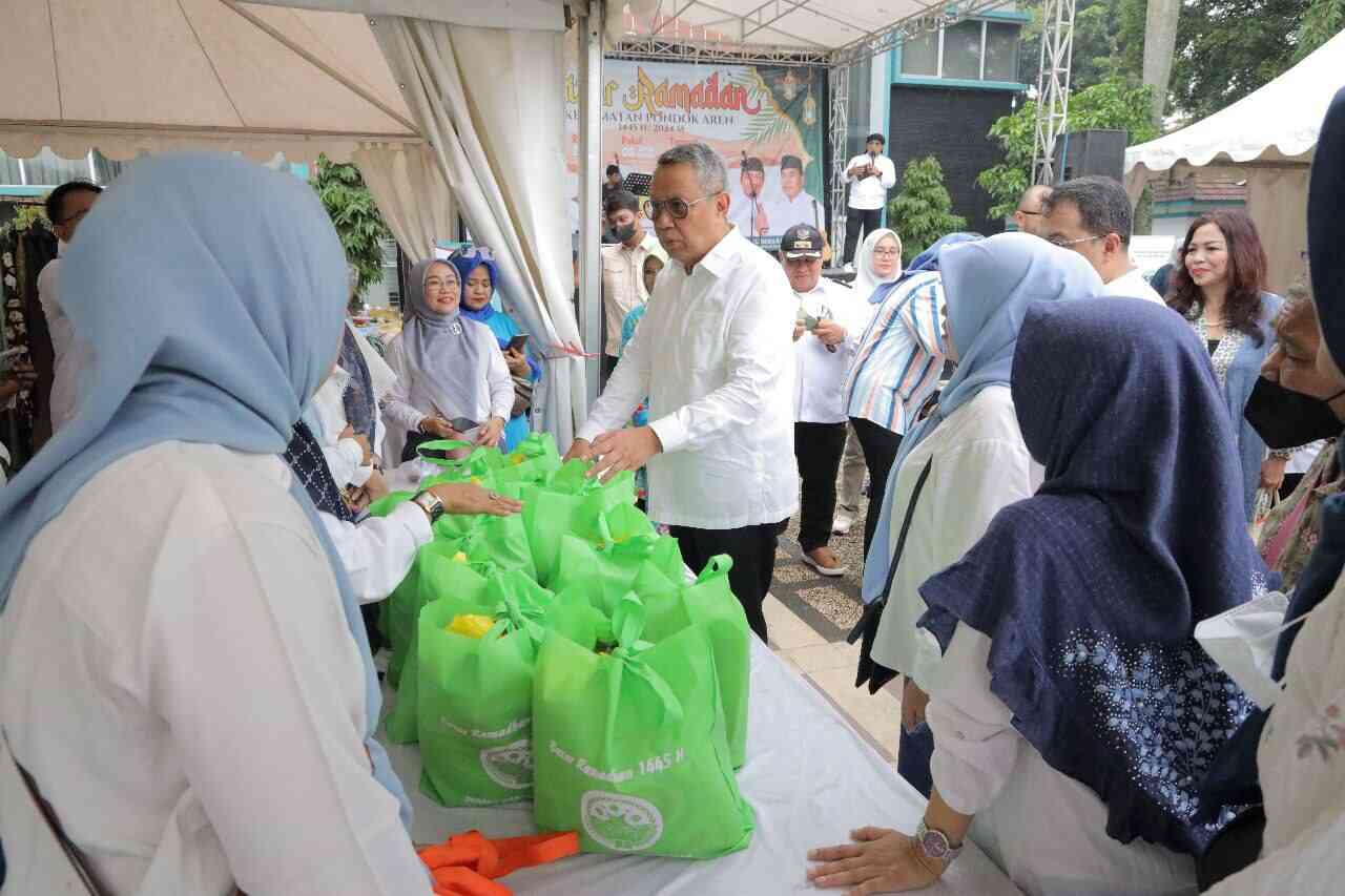 Bazar Ramadan Digelar, Pesan Benyamin: Manfaatkan Belanja Sesuai Kebutuhan