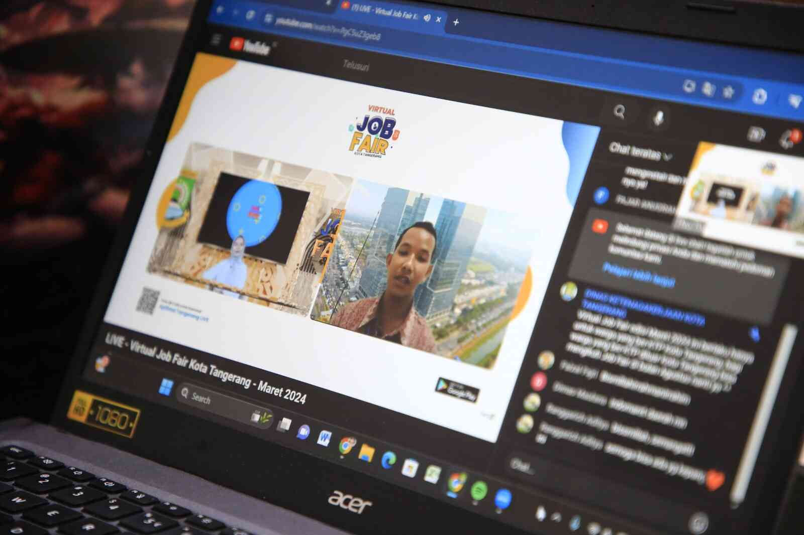 Virtual Job Fair Edisi Ramadan Kota Tangerang Sukses Digelar, Sediakan 1.676 Lowongan