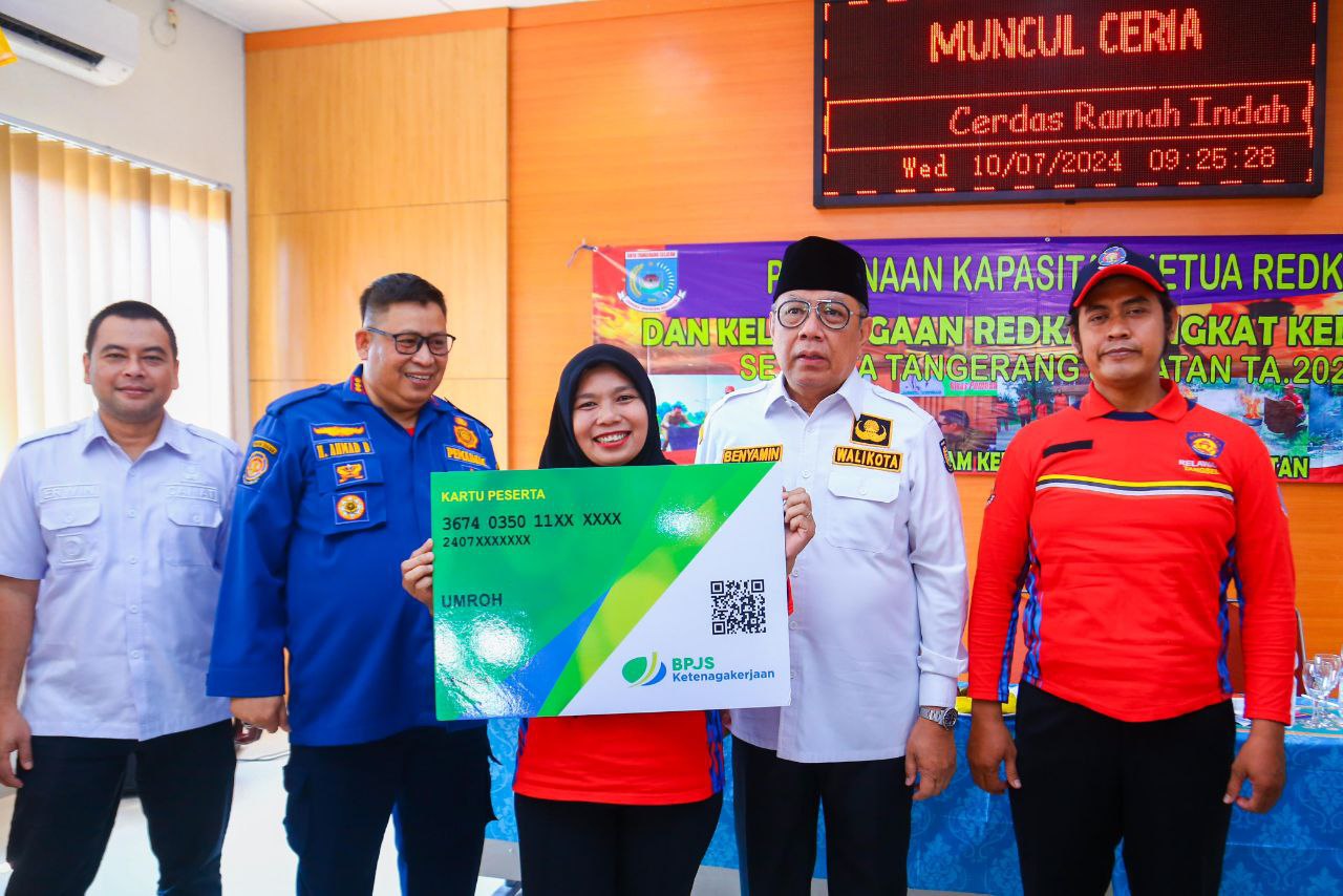 Pemkot Tangsel Berikan Asuransi dan Pembinaan untuk Relawan Pemadam Kebakaran