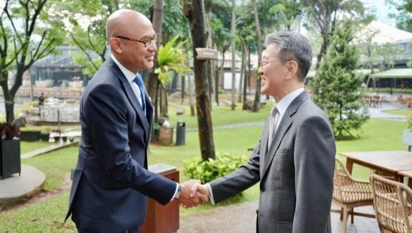 Pertemuan Wakil Menteri Luar Negeri RI dengan Wakil Menteri Luar Negeri Korea Selatan di Jakarta