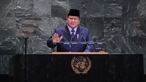 Prabowo Subianto, PBB, Perdamaian Gaza, Palestina, Dua Negara