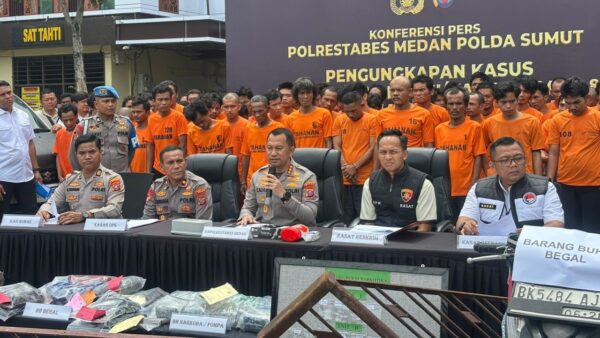 Kapolrestabes Medan Kombes Jean Calvijn Simanjuntak beri peringatan kepada panglong dan gudang botot