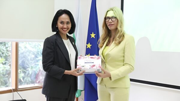 Wamen Christina Aryani bertemu Dubes Bulgaria bahas visa pekerja migran Indonesia