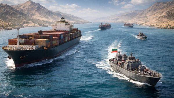 Kapal internasional melintas di Selat Hormuz di bawah pengawasan Iran