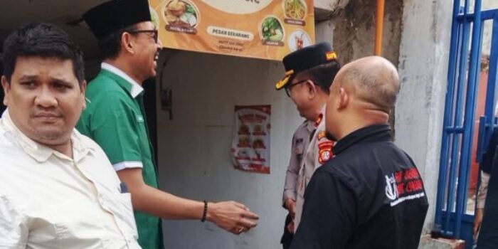 Proses eksekusi rumah di Cilandak Barat Jakarta Selatan dengan pengamanan aparat gabungan.