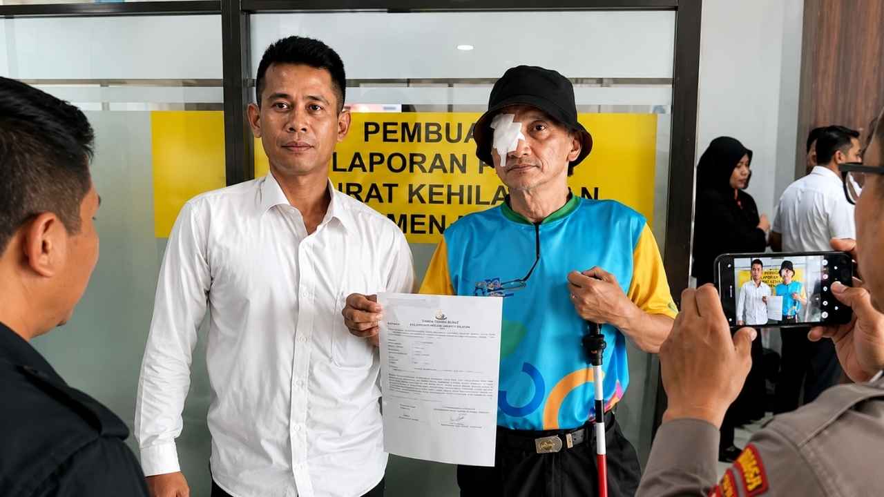 Suasana di Sentra Terpadu Pangudi Luhur (STPL) Kemensos Bekasi Timur terkait penanganan kasus dugaan penganiayaan terhadap seorang lansia.